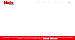 Desktop Screenshot of famila-nordost.de